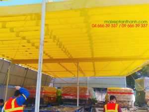 Các mẫu mái che di động đẹp tại Hà Nội