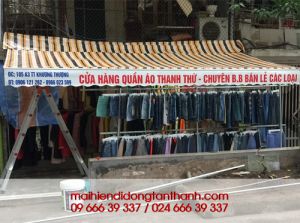 Lắp mái hiên di động tại Khương Trung, nhanh chóng, giá rẻ