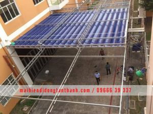 Làm mái che xếp di động cao cấp, nhập khẩu nước ngoài
