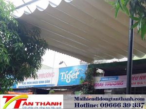 Mái che nhà hàng, quán bia không gian rộng