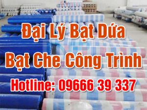 Đại lý bạt dứa, bạt vàng xanh, bạt che công trình giá rẻ tại Hà Nội