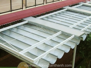 Mái xếp di động cho nhà hàng