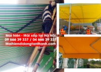 Lắp đặt mái hiên, mái xếp tại khu vực yên nghĩa giá rẻ