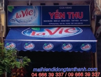 Tân Thành thi công lắp đặt mái hiên di động của hãng Lavie