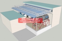 Tổng hợp một số mẫu mái xếp lượn sóng mới nhất năm 2017