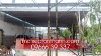 Lắp mái xếp di động lượn sóng tại Lê văn Lương - Tel: 09666 39337