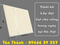 Lắp đặt bạt che nắng mưa ban công, hành lang trong ngày