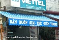 Lắp đặt mái hiên di động tại Đống Đa