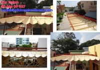 Lắp đặt mái xếp tại Hà Đông giá tốt