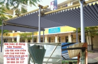 Mái xếp di động lượn sóng giá rẻ